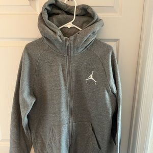 Jordan ‘Grey’ Zip-Up Hoodie